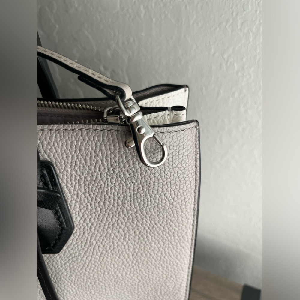 Michael Kors Satchel Bag (Black, Taupe, White) - Picture 7 of 17